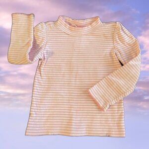 Wonderkids Stripe Turtleneck Top